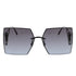 Dior 30Montaigne S7U Cd40101U H4A2 08W Shiny Gunmetal Frame Blue Lens Sunglasses Womens
